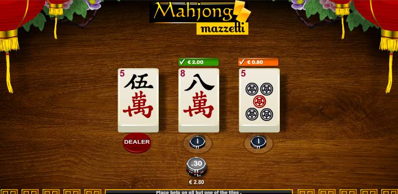 Mahjong Mazzetti Winning Example 3