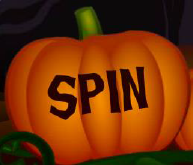 Hallow Win Spin Button