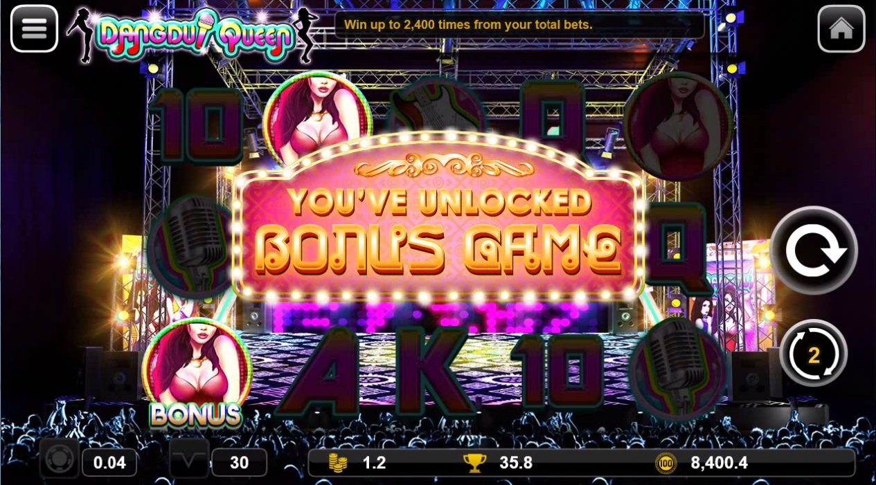 Dangdut Queen bonus game unlocked scene.jpg