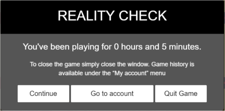 Magical Forest reality check message window.png