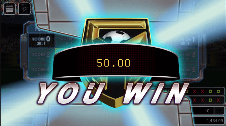 Football Madness Pro Shootout winning flier Football Madness Pro Shootout winning flier