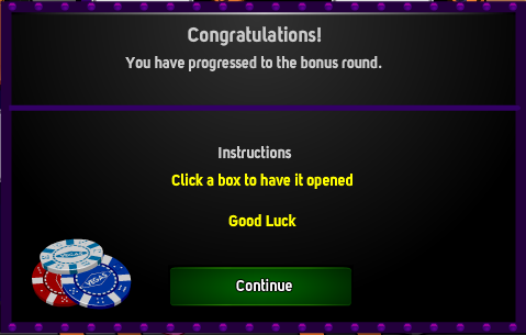 One Night In Vegas Bonus Round One Night In Vegas Bonus Round