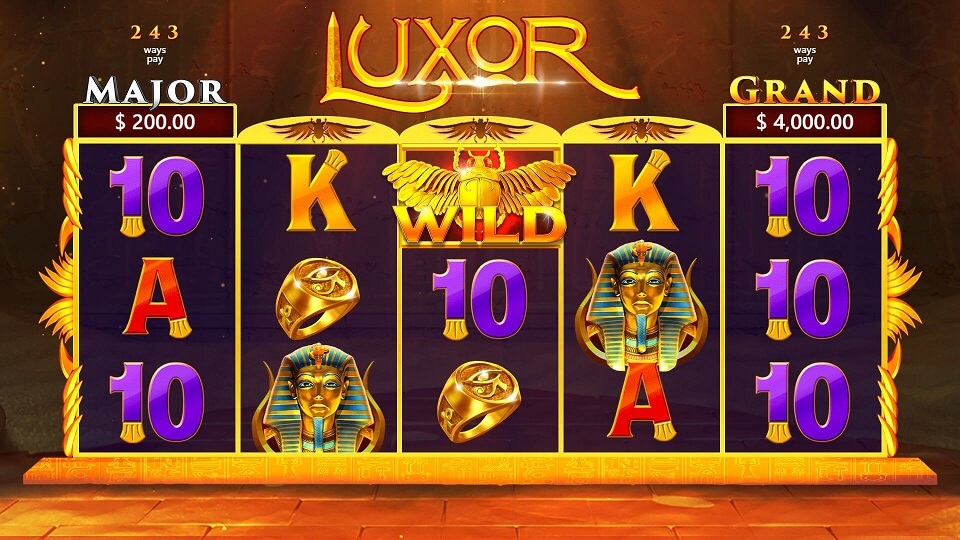 Luxor game scene Luxor game scene