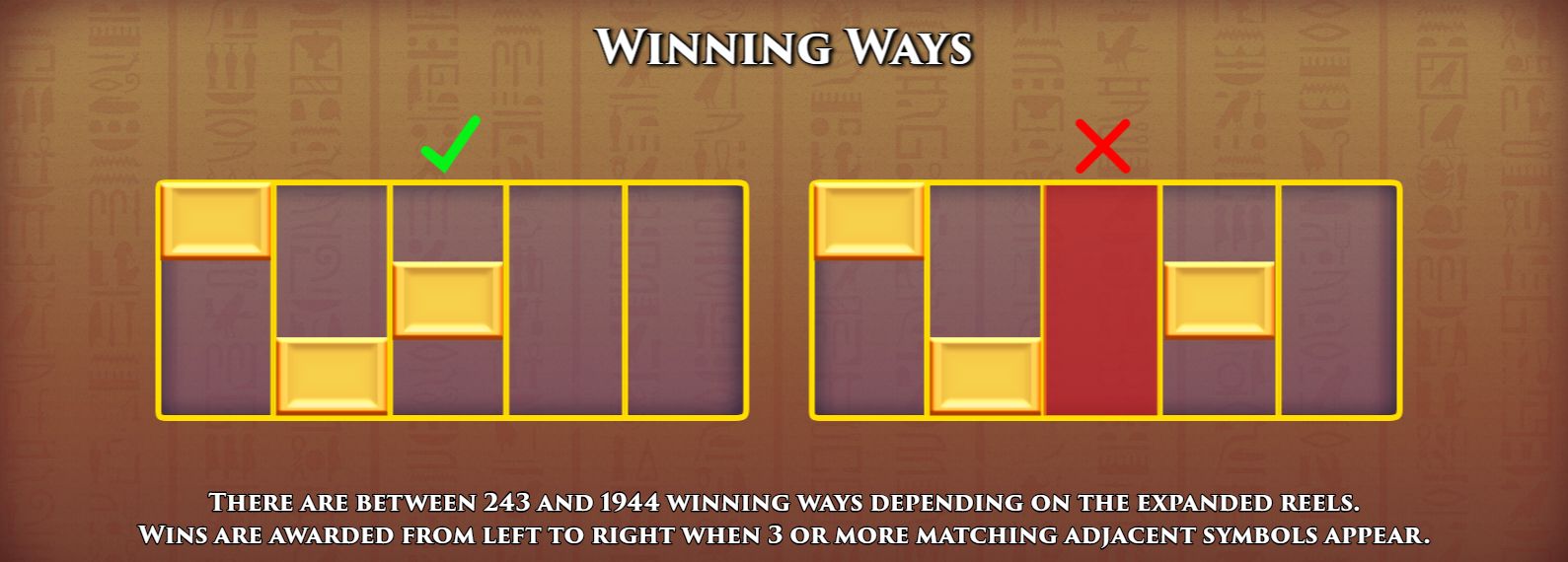 Luxor winning ways Luxor winning ways
