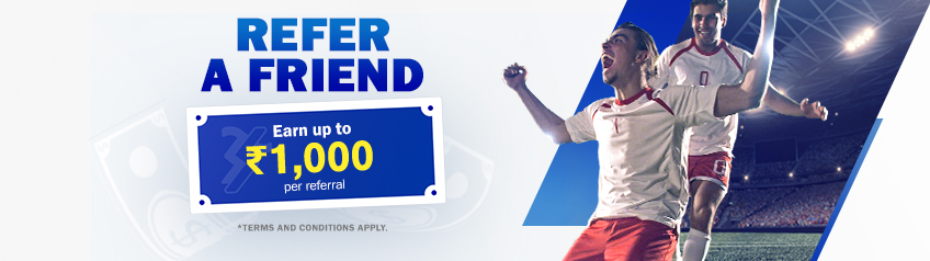 Invite your friends to join the fun at SBOTOP and earn INR 500.00 of SBOTOP Voucher per friend. Refer a Friend