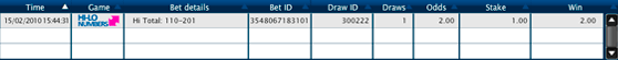 Toto Draw Bet Slip 2 Toto Draw Bet Slip 2
