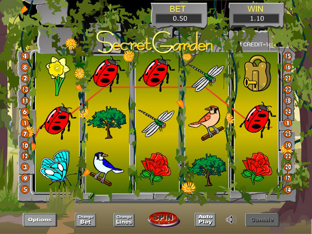 Secret Garden Win Example Secret Garden Win Example