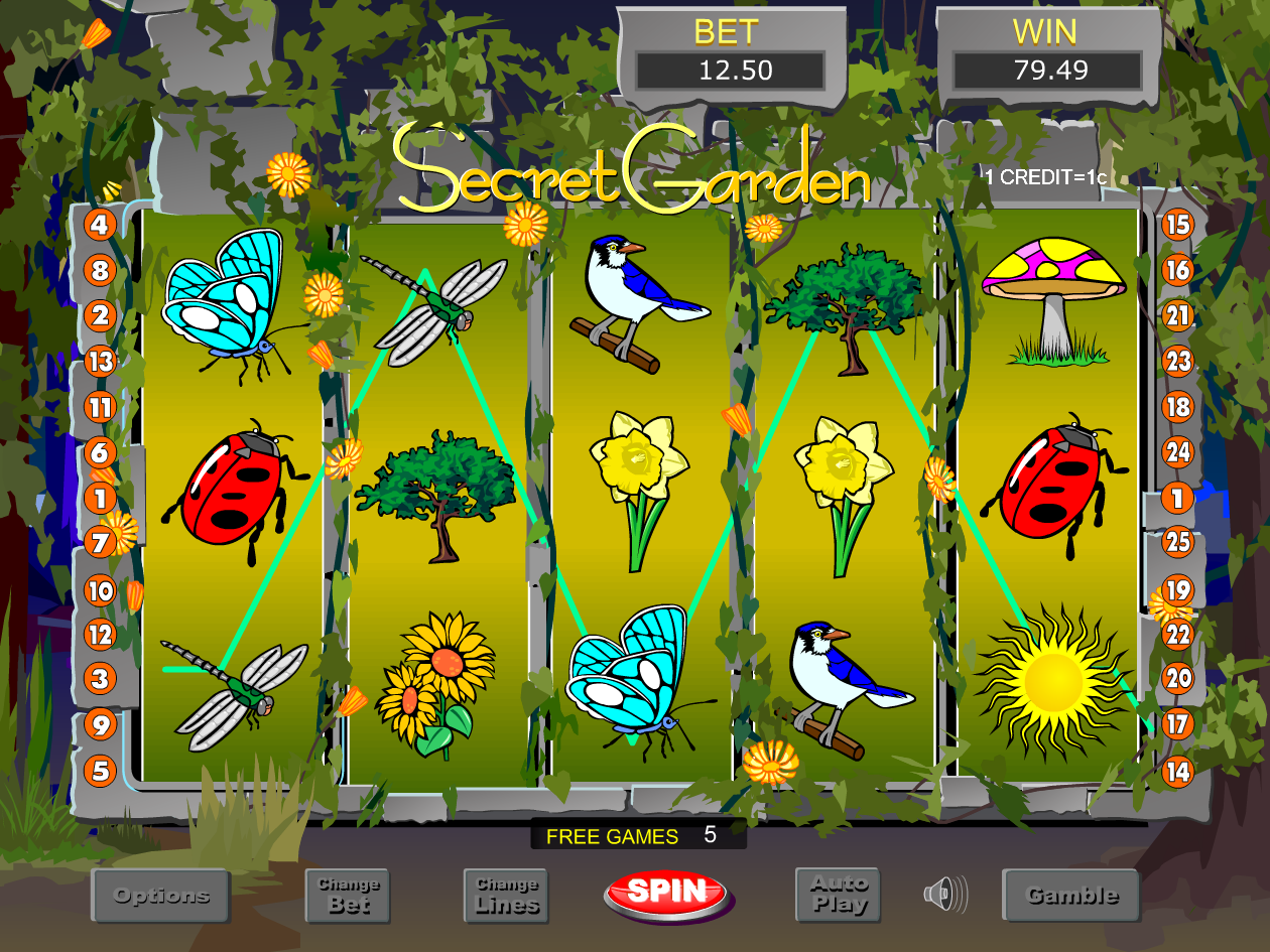 Secret Garden in Free Games Secret Garden in Free Games