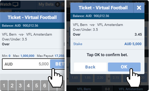 Virtual Football League confirm bet scene.jpg Virtual Football League confirm bet scene.jpg